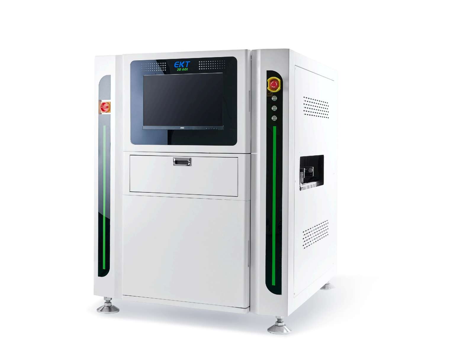 国内最好用的双轨在线3D AOI